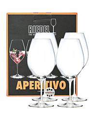 Riedel Aperitivo 4er Set Aperitif-Gläser mit Stiel / 995 ml / H: ca. 26,1 cm