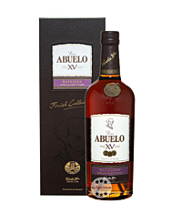 Ron Abuelo XV Años Napoleon Cognac Cask Finish / 40 % Vol. / 0,7 Liter-Flasche in Geschenkschatulle