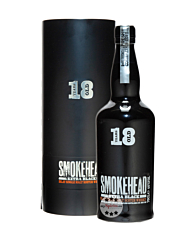 Smokehead 18 Years Old Extra Black Islay Single Malt Scotch Whisky / 46 % Vol. / 0,7 Liter-Flasche in Geschenkbox