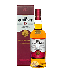 The Glenlivet 15 Years Single Malt Scotch Whisky / 40 % Vol. / 0,7 Liter-Flasche in Geschenkbox