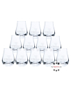 12 x mySpirits Schnapsglas - kleines Nosingglas / je Stück 4cl Eichstrich / H: ca. 8 cm