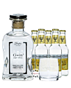 Ziegler Gin Classic G=in3 (45 % Vol., 0,5 L) & 5x Fever-Tree Tonic (0,2 L) inkl. 0,75 € Pfand + 1 Glas