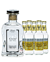 Ziegler Gin Classic G=in3 (45 % Vol., 0,5 L) & 5 x Fever-Tree Premium Indian Tonic Water (0,2 L) inkl. 0,75 € Pfand