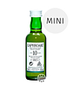 Laphroaig 10 Jahre Islay Scotch Single Malt Whisky Miniatur / 40 % Vol. / 0,05 Liter