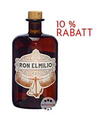 10 % auf Ron Elmilio Selected Blended Premium Rum / 40 % Vol. / 0,7 Liter-Flasche ***TREUEAKTION