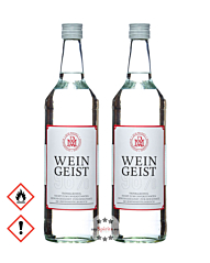 Alm Mand'l: Weingeist / 96 % Vol. / 2 x 1,0 Liter - Flasche