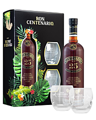 Ron Centenario 25 Gran Reserva / 40 % Vol. / 0,7 Liter-Flasche in Geschenkdose