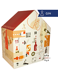 mySpirits Gin Adventskalender Special Edition / 26-57 % Vol. / 24 x 0,02l + mySpirits kleines Nosingglas