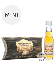 Ron Elmilio MINI – Selected Blended Premium Rum / 40% Vol. / 0,02 Liter Miniatur-Flasche