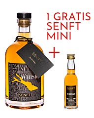 Senft: Bodensee Whisky / 43 % Vol. / 0,7 Liter-Flasche + gratis Senft Miniatur ***TREUEAKTION