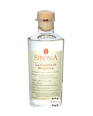 Sibona Grappa di Nebbiolo / 40 % Vol. / 0,5 Liter-Flasche