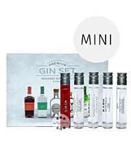 Sierra Madre Premium Gin Set Miniaturen-Probierset / 23 - 41 % Vol. / 5 x 0,05 Liter in Geschenkbox