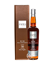 Zafra Rum: 30 Jahre Master Series Rum / 40 % Vol. / 0,7 Liter-Flasche in Geschenkbox