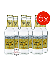 6 x Fever-Tree Premium Indian Tonic Water (0,2 L) inkl. 0,90 € Pfand