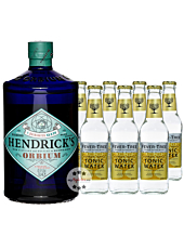 Hendrick’s Orbium Gin (43,4 % Vol. / 0,7l) & 7 x Fever-Tree Indian Tonic Water (0,2l) inkl. 1,05 € Pfand