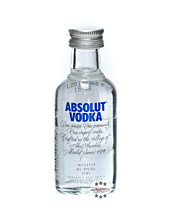 Absolut Vodka Mini / 40 % Vol. / 0,05 Liter-Flasche