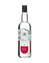 Alm Mand'l Himbeer-Schnaps / 35 % Vol. / 1,0 Liter-Flasche