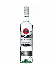 Bacardi Rum Carta Blanca Superior White Rum / 37,5 % Vol. / 0,7 Liter-Flasche