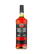 Bacardi Black - Bacardi Carta Negra Rum / 37,5 % Vol. / 1,0 Liter-Flasche