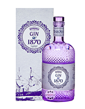 Bertagnolli Gin 1870 Blueberry Dry Gin / 40 % Vol. / 0,7 Liter-Flasche in Geschenkbox