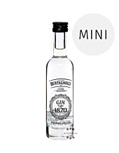 Bertagnolli Gin 1870 Premium Dry Gin Mini / 40 % vol / 0,05 Liter-Flasche