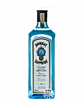 Bombay Sapphire Gin – Distilled London Dry Gin / 47 % vol. / 1,0 Liter-Flasche