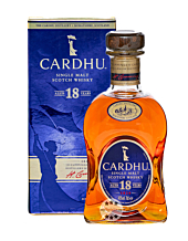 Cardhu: 18 Jahre Single Malt Scotch Speyside Whisky in Geschenk-Box / 40% Vol. / 0,7 l Flasche