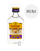 Gordon’s London Dry Gin Miniatur / 37,5 % vol. / 0,05 Liter-Flasche