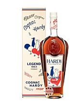 Hardy Cognac Legend 1863 / 40 % vol / 0,7 Liter-Flasche in Geschenkbox