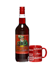 Prinz Jagertee Waldbeer inklusive Prinz Jagertee-Tasse / 40 % Vol. / 1,0 Liter-Flasche