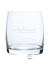 Gin und Whisky Tumbler Glas - hochwertiges Becherglas für Drinks auf Eis / B x H 7 x 8,5 cm / 290 ml