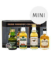 Cooley Irish Whiskey Collection - Kilbeggan Distilling Co. Probierset / 40 & 43 % Vol. / 4 x 0,05 Liter-Flasche in Geschenkbox