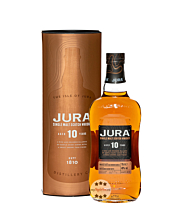 Jura 10 Jahre Single Malt Scotch Whisky / 40 % Vol. / 0,7 Liter-Flasche in Geschenkdose