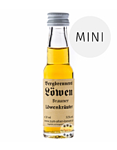 Löwen: Brauner Löwen Kräuter / 32% Vol. / 0,02 Liter - Flasche