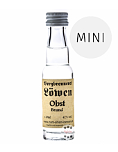 Löwen: Hochtannberger Obst Brand / 42% Vol. / 0,02 Liter - Flasche