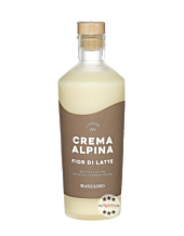 Marzadro Crema Alpina Fior di Latte Likör / 17 % Vol. / 0,7 Liter-Flasche