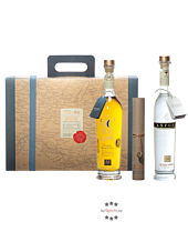 Marzadro Geschenk-Set Confezione Viaggio N. 4 Discovery Distillery / 41 & 43 % Vol. / 0,5 Liter & 0,35 Liter in Geschenkbox