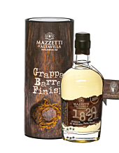 Mazzetti 1820-21 Grappa di Moscato Porto Finish / 43 % Vol. / 0,5 Liter-Flasche in Geschenkdose