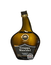 Mazzetti d’Altavilla Grappa Muscatel / 43 % Vol. / 0,7 Liter-Flasche in Baumwollbeutel