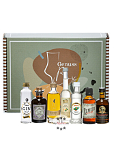 mySpirits Tasting Box No. 2: Minis im Probierset / 40-47 % Vol. / 4 x 4 cl & 3 x 5 cl Flaschen in GP