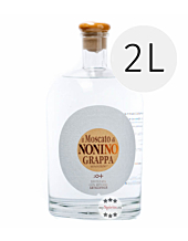 Nonino Il Moscato di Nonino Grappa Monovitigno - Sortenreiner Muskateller-Grappa / 41 % Vol. 2,0 Liter-Flasche