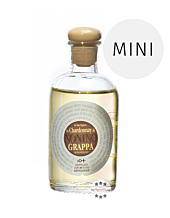 Grappa Nonino In barriques lo Chardonnay di Nonino Grappa Monovitigno / 41 % vol. / 0,1 Liter-Flasche