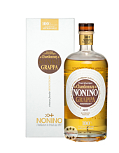 Grappa Nonino: In barriques lo Chardonnay di Nonino Grappa Monovitigno / 41 % vol. / 0,7 Liter-Flasche im Geschenk-Karton