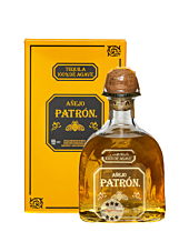 Patrón Tequila Añejo / 40 % Vol. / 0,7 Liter-Flasche in Karton