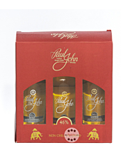 Paul John Whisky Probierset: Brilliance, Bold, Edited Miniaturen / 46 % Vol. / 3 x 0,05 Liter in Geschenkbox