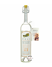 Poli Grappa Bassano Classica / 40 % Vol. / 0,5 Liter-Flasche in Geschenkdose