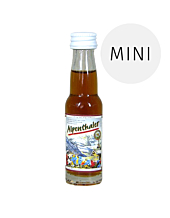 Prinz: Alpenthaler Kräuterlikör Miniaturflasche / 20,5% Vol. / 0,02 Liter - Flasche