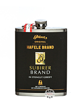 Prinz: Hafele Subirer Brand / 43 % Vol. / 0,2 Liter-Flasche aus Edelstahl