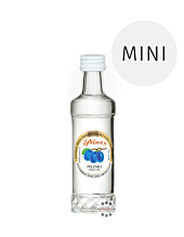 Prinz: Pflümli-Schnaps Miniatur / 40 % Vol. / 0,04 Liter-Flasche