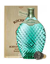 Rochelt Schwarzer Holunder / 52 % Vol. / 0,35 Liter-Flasche in Holzkiste